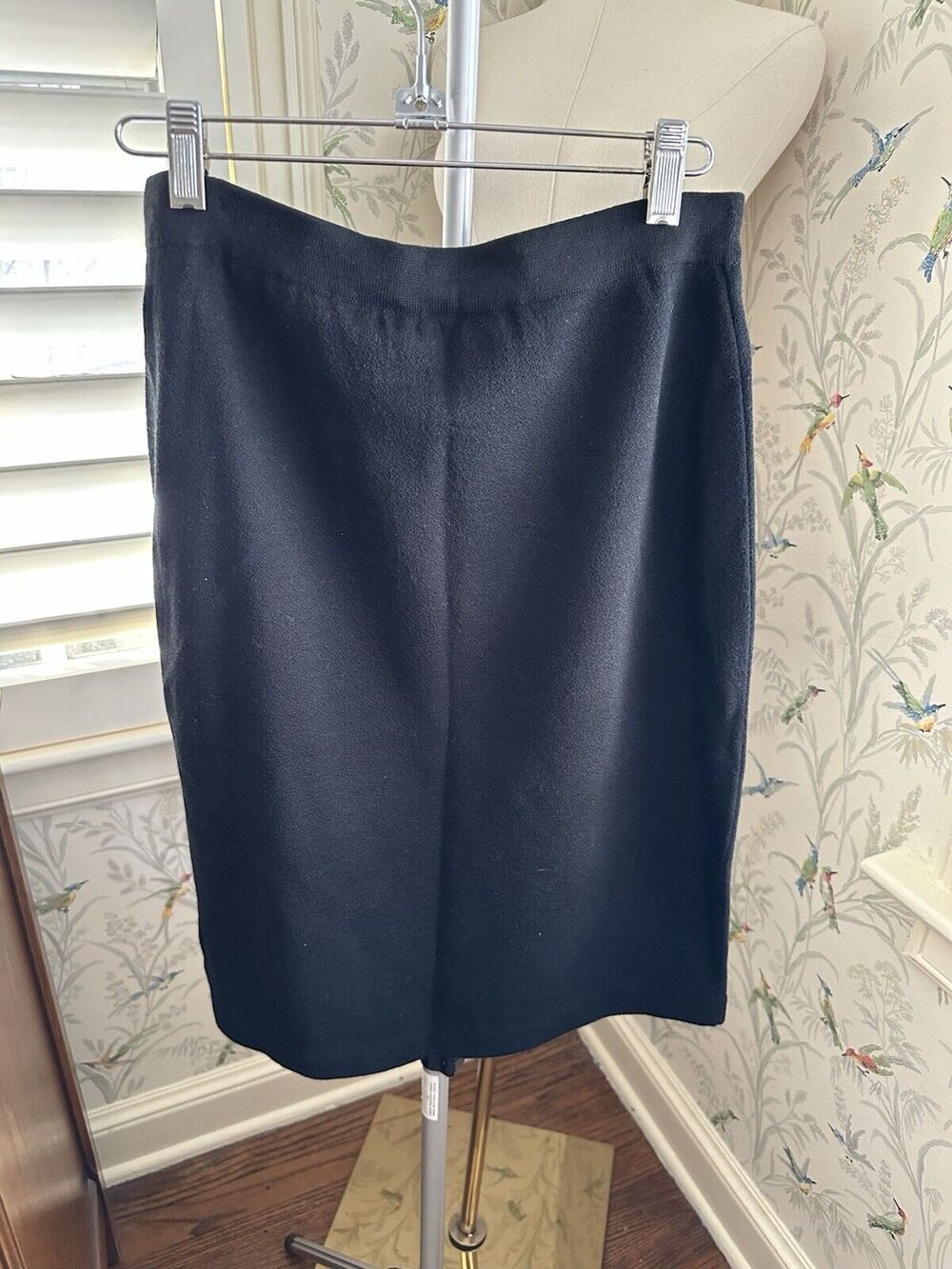 Liz Claiborne Skirt Wool Blend Knee Length Womens Size M Vintage